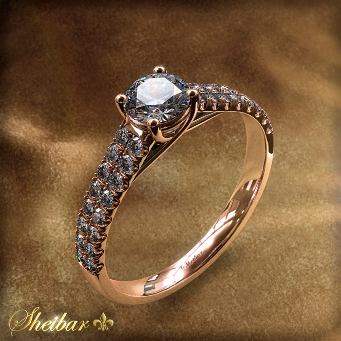 CHEEZI 8 RING ROSE