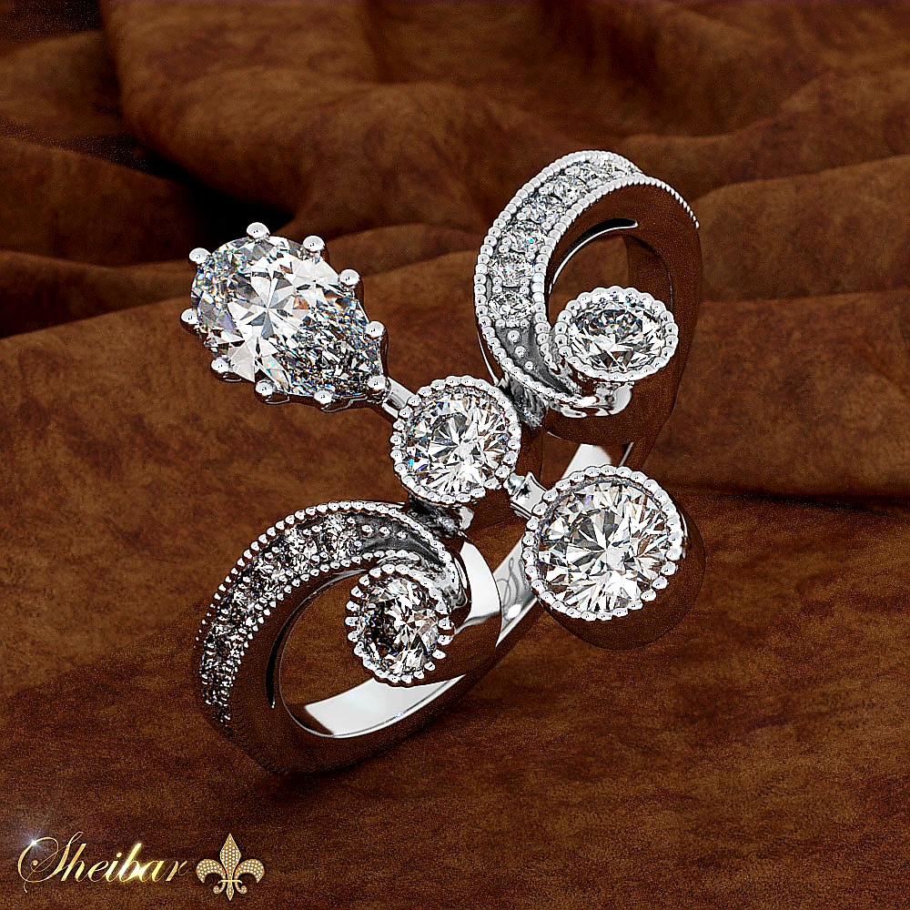 DROP CROWN RING